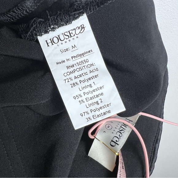 NEW House of CB Reva Satin Gathered Corset Dress - Picture 6 of 13